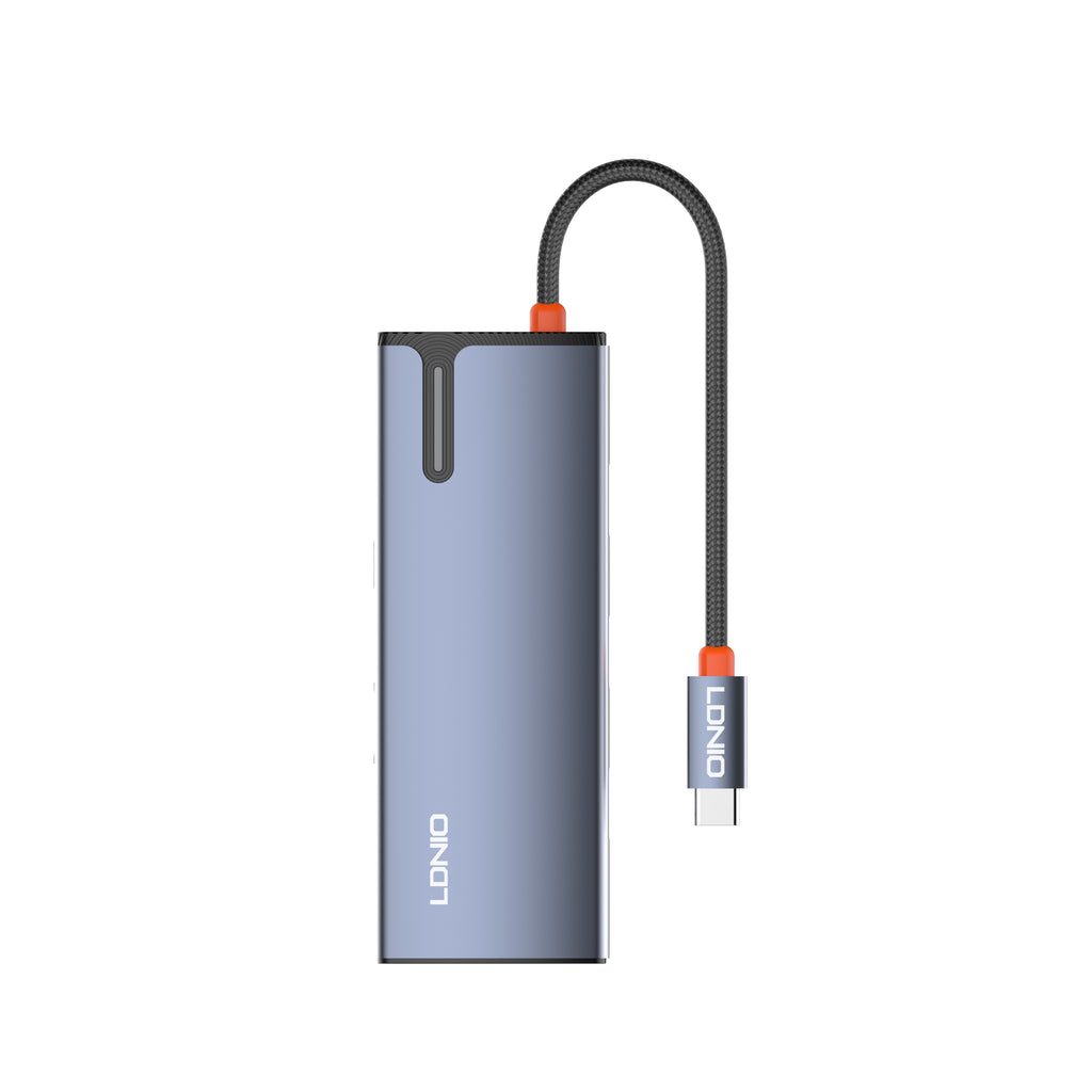 Hub USB-C LDNIO DS-16H 6 en 1 con HDMI 4K, USB 3.0 y RJ45