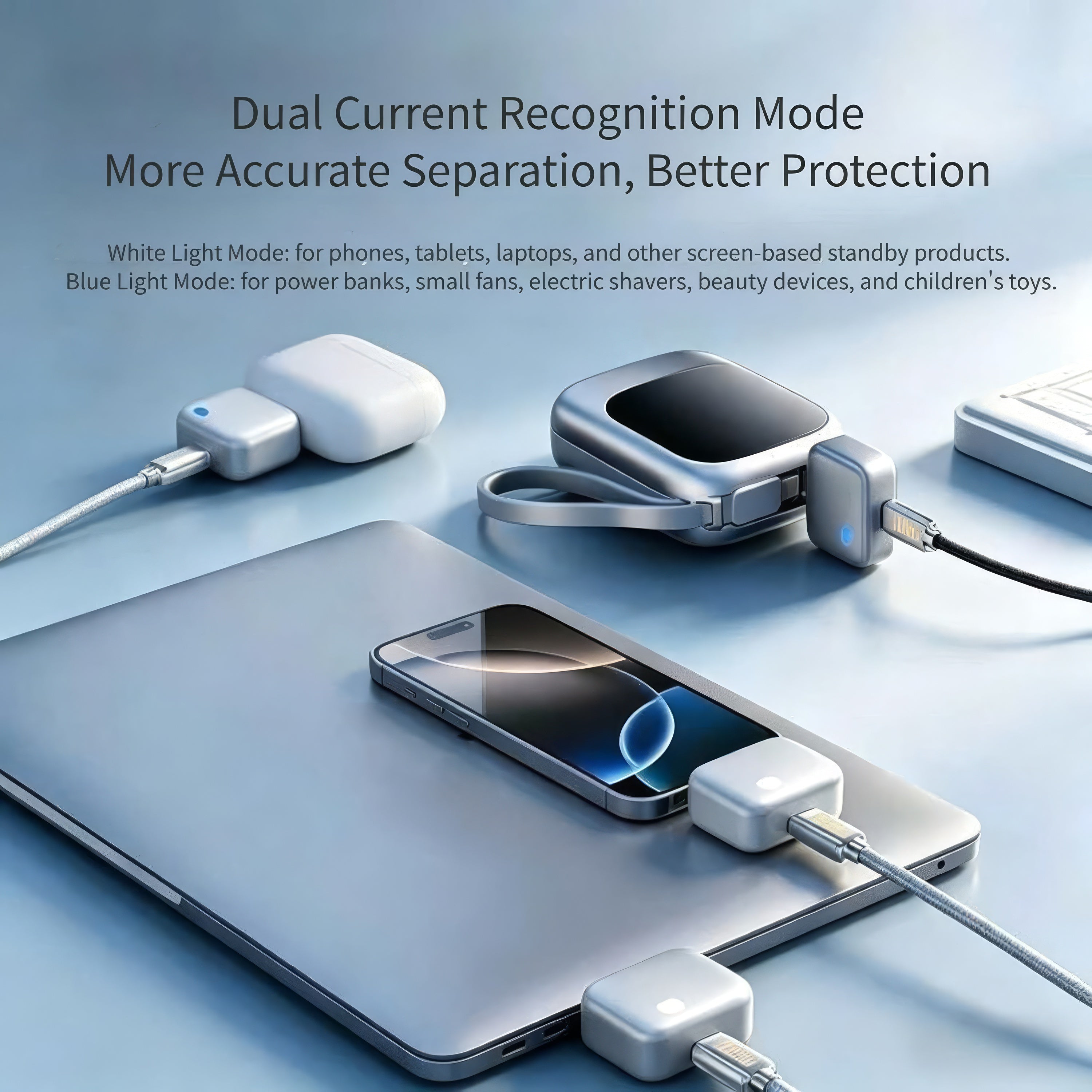 Adaptador USB-C con Desconexión Automática Inteligente