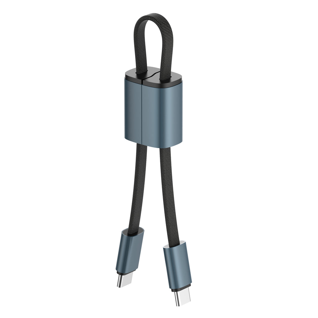 Cable USB-C a USB-C LDNIO LC23C 65W Carga Rápida con Almacenamiento Magnético