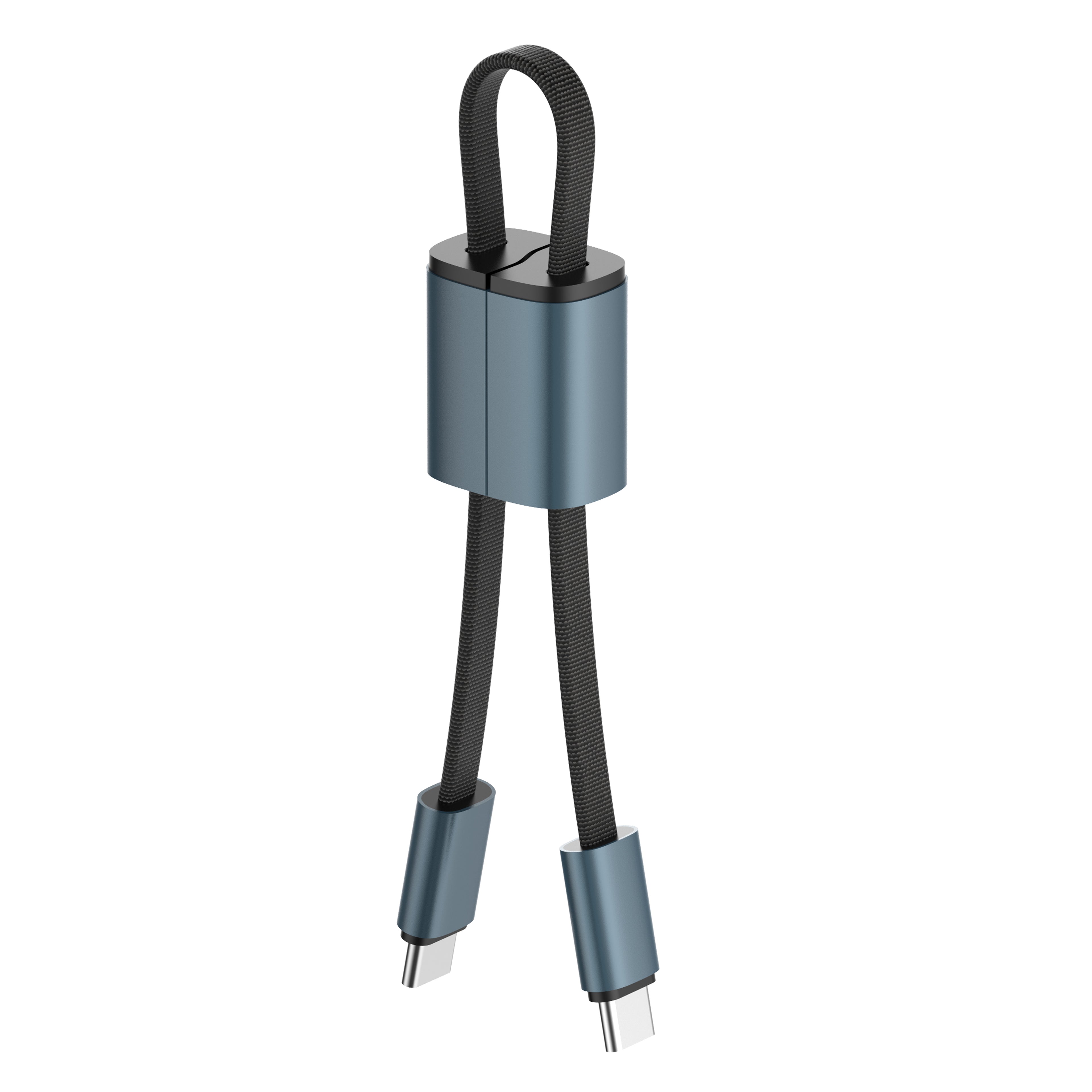 Cable USB-C a USB-C LDNIO LC23C 65W Carga Rápida con Almacenamiento Magnético