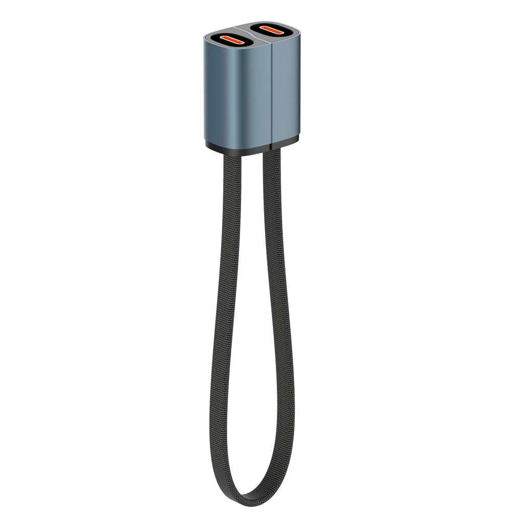 Cable USB-C a USB-C LDNIO LC23C 65W Carga Rápida con Almacenamiento Magnético