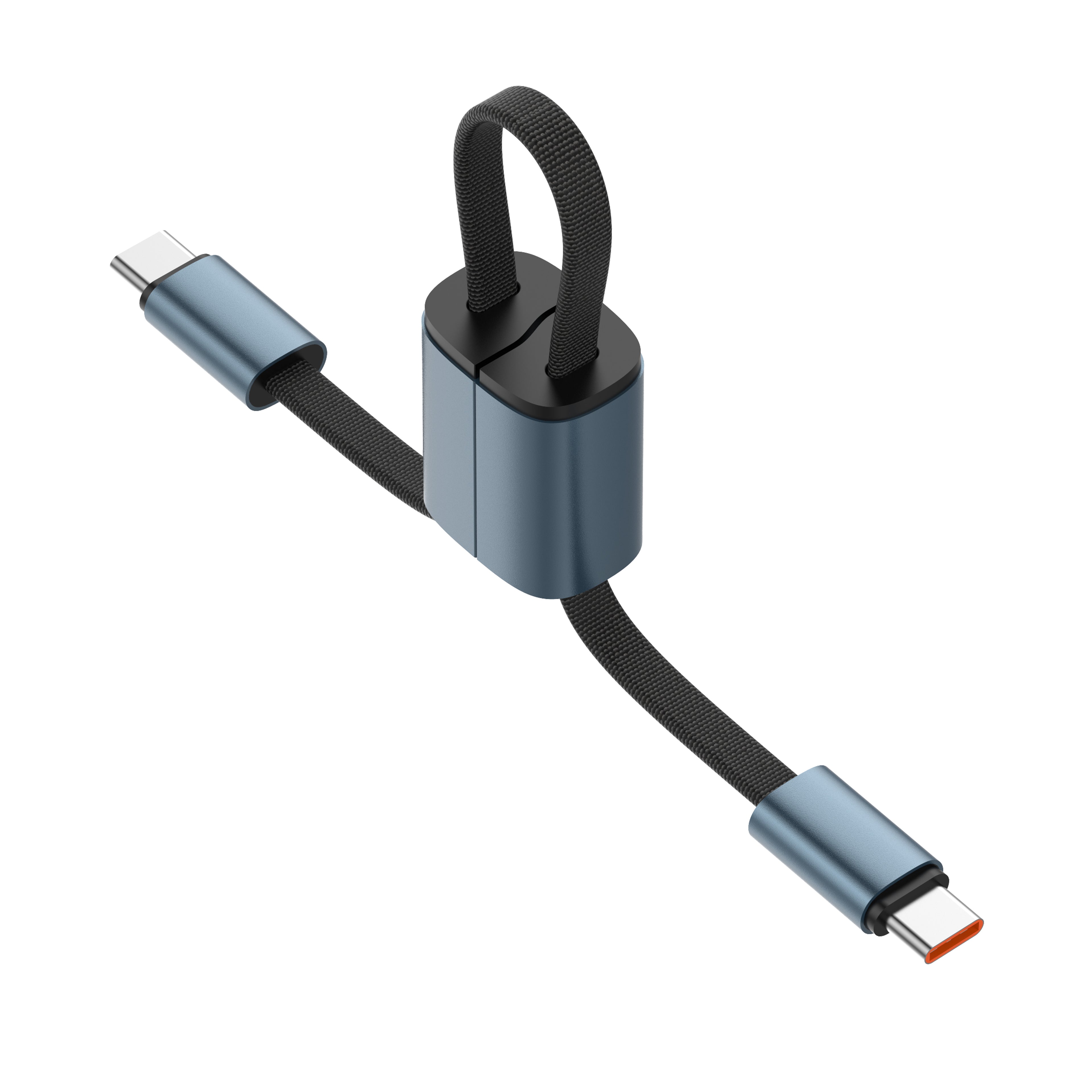 Cable USB-C a USB-C LDNIO LC23C 65W Carga Rápida con Almacenamiento Magnético