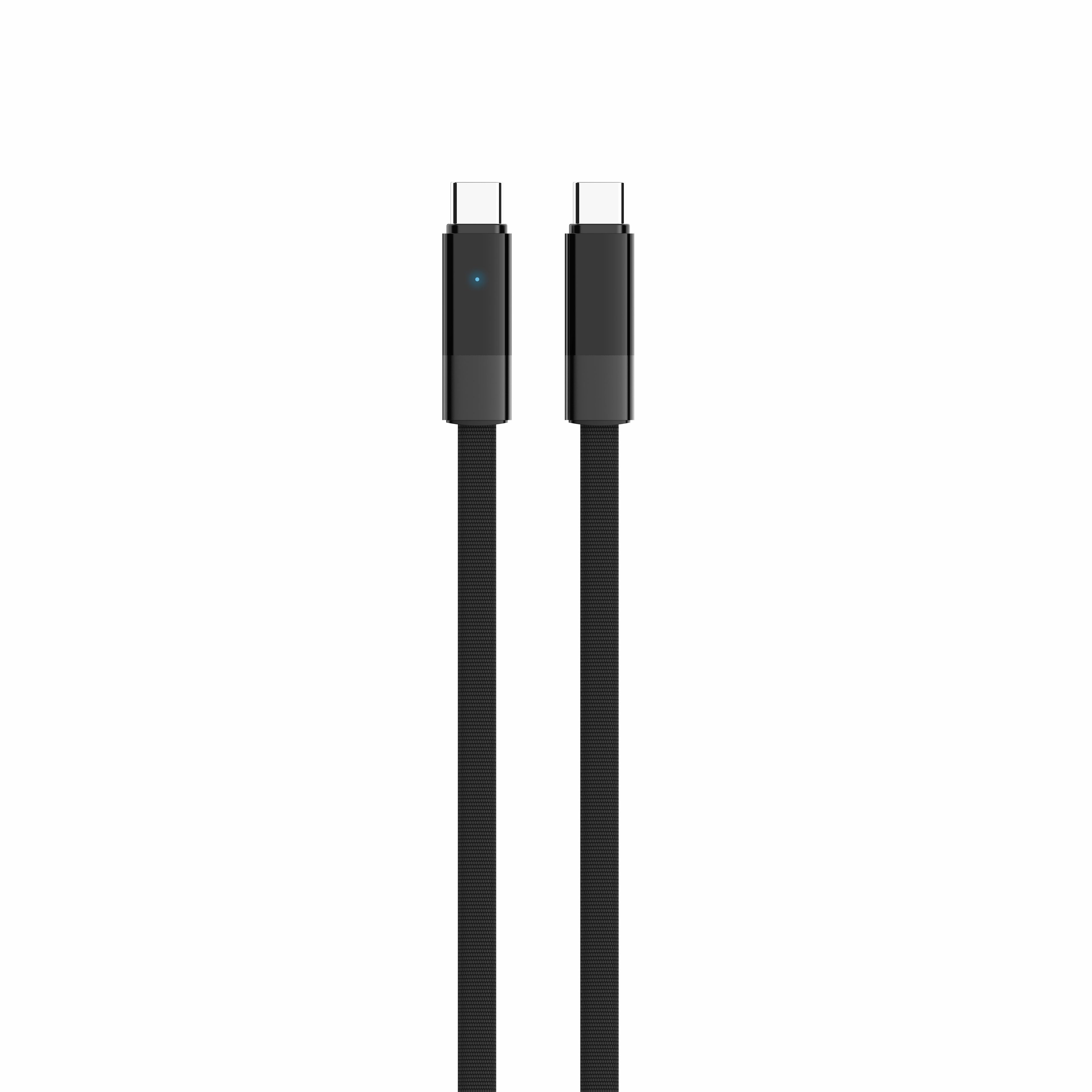 Cable USB-C a USB-C LDNIO LC241C 100W con Desconexión Automática Inteligente