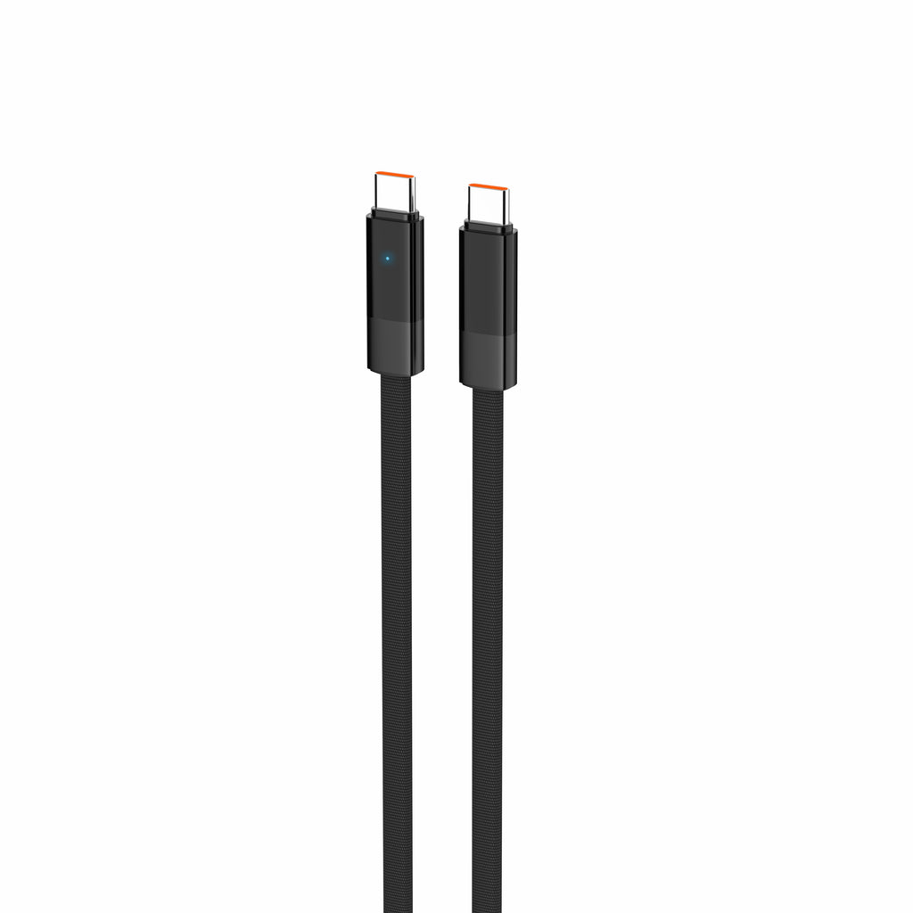 Cable USB-C a USB-C LDNIO LC241C 100W con Desconexión Automática Inteligente