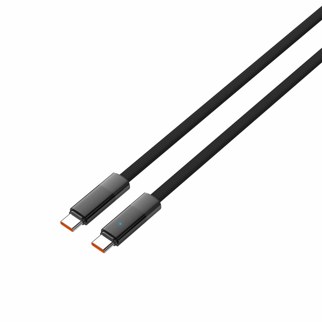 Cable USB-C a USB-C LDNIO LC241C 100W con Desconexión Automática Inteligente