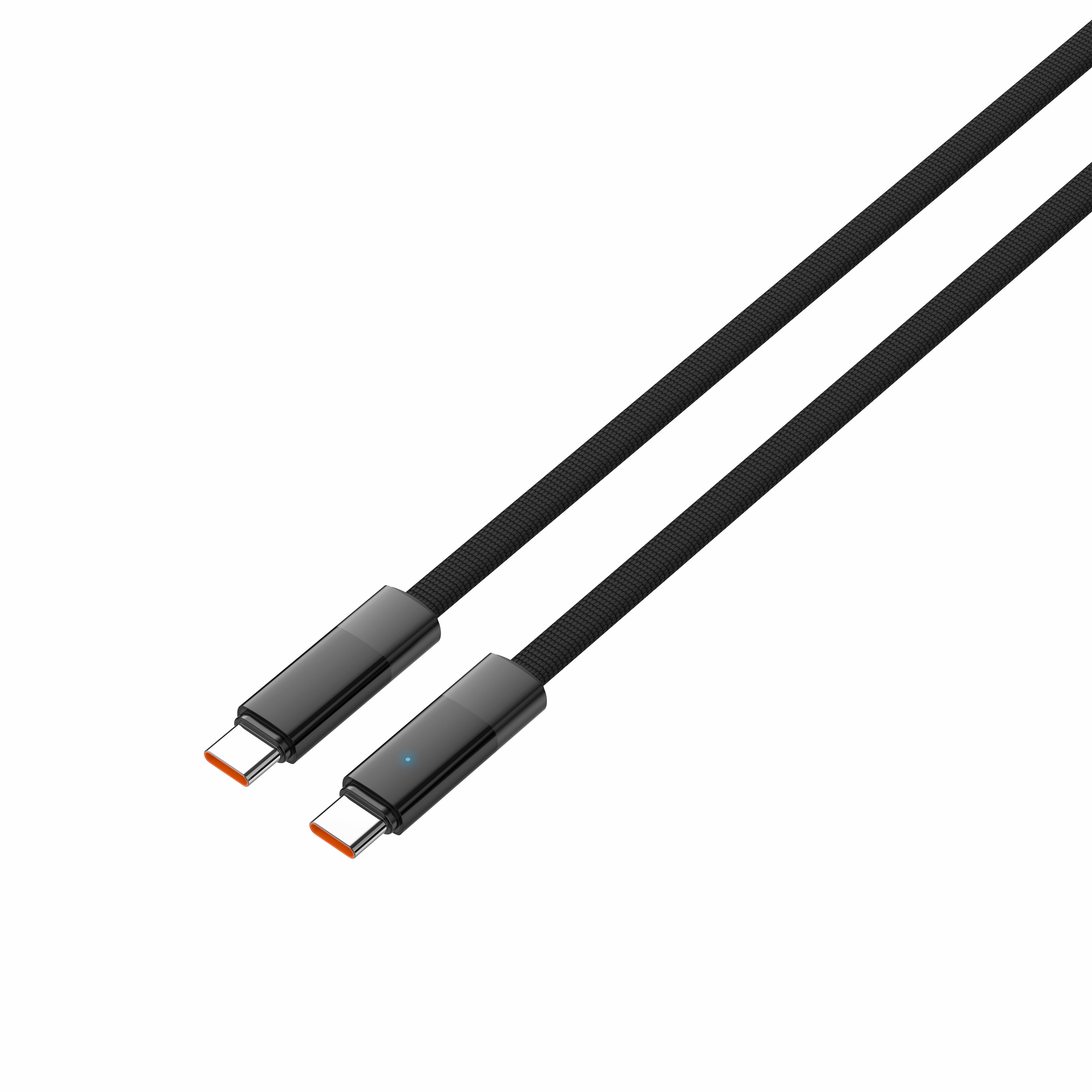 Cable USB-C a USB-C LDNIO LC241C 100W con Desconexión Automática Inteligente