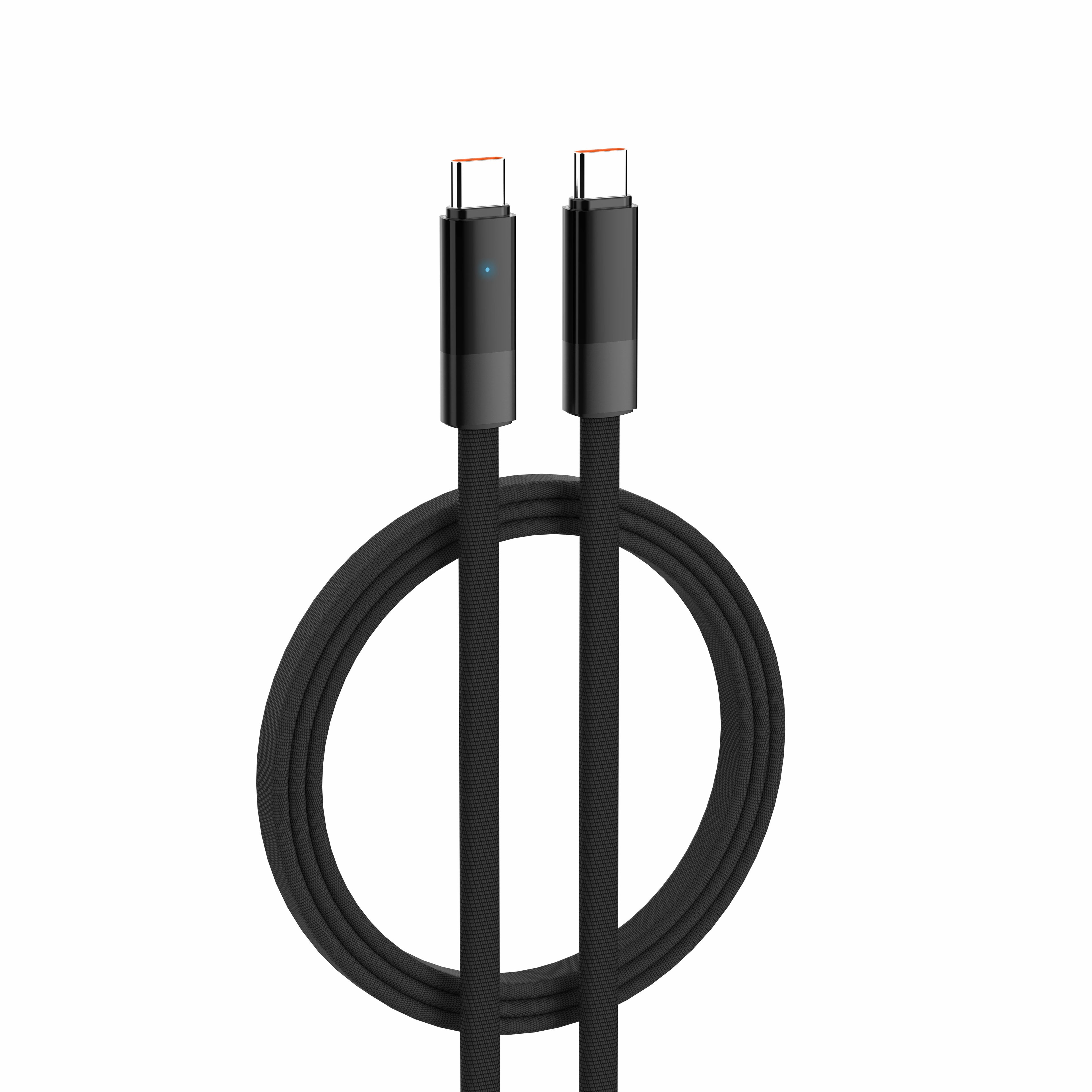 Cable USB-C a USB-C LDNIO LC241C 100W con Desconexión Automática Inteligente