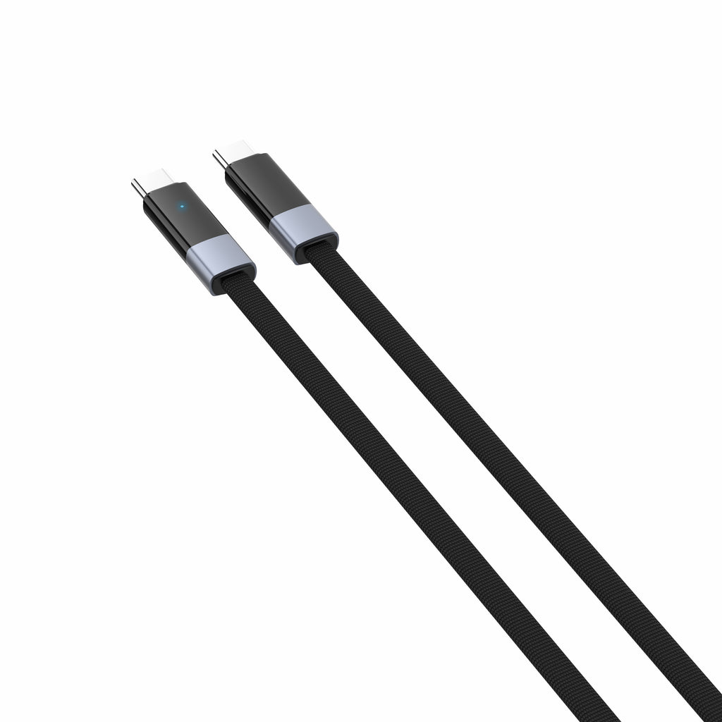 Cable USB-C a USB-C LDNIO LC241C 65W con Desconexión Automática Inteligente