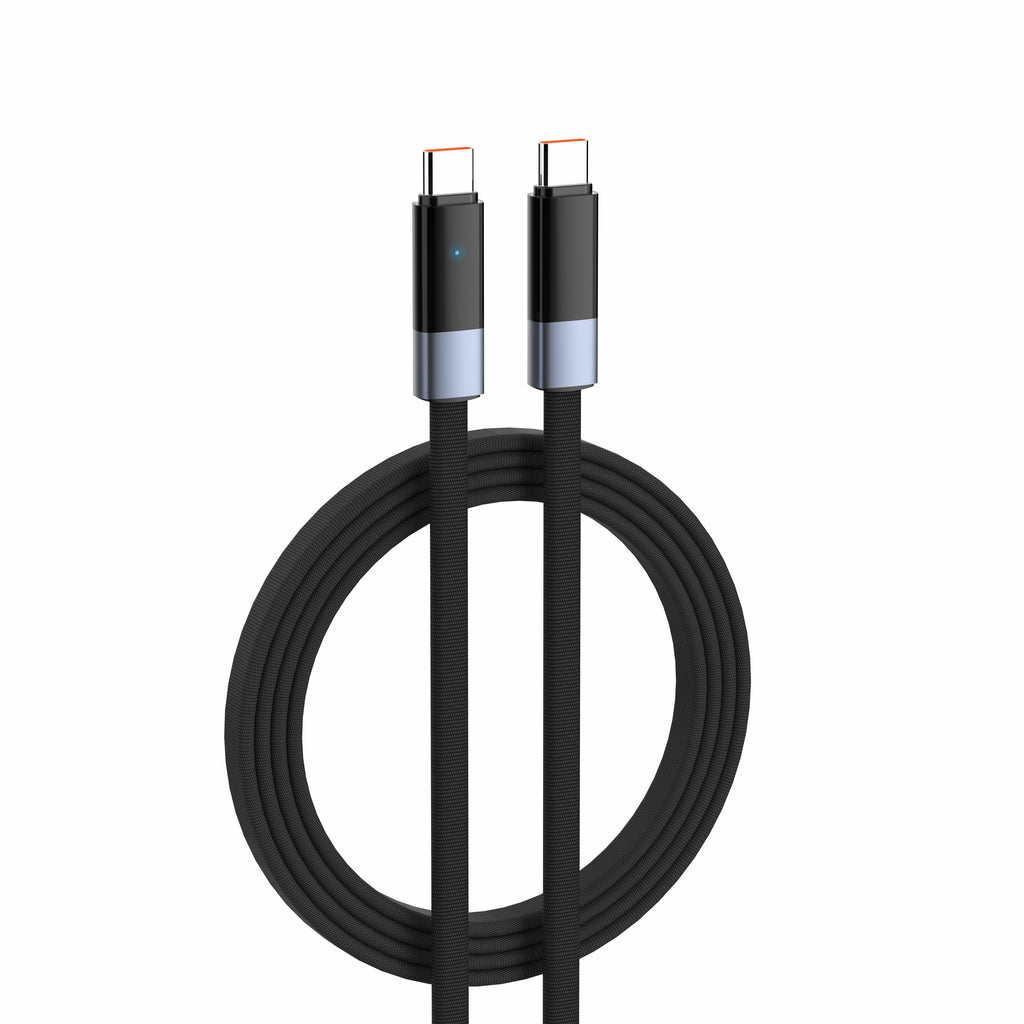 Cable USB-C a USB-C LDNIO LC241C 65W con Desconexión Automática Inteligente