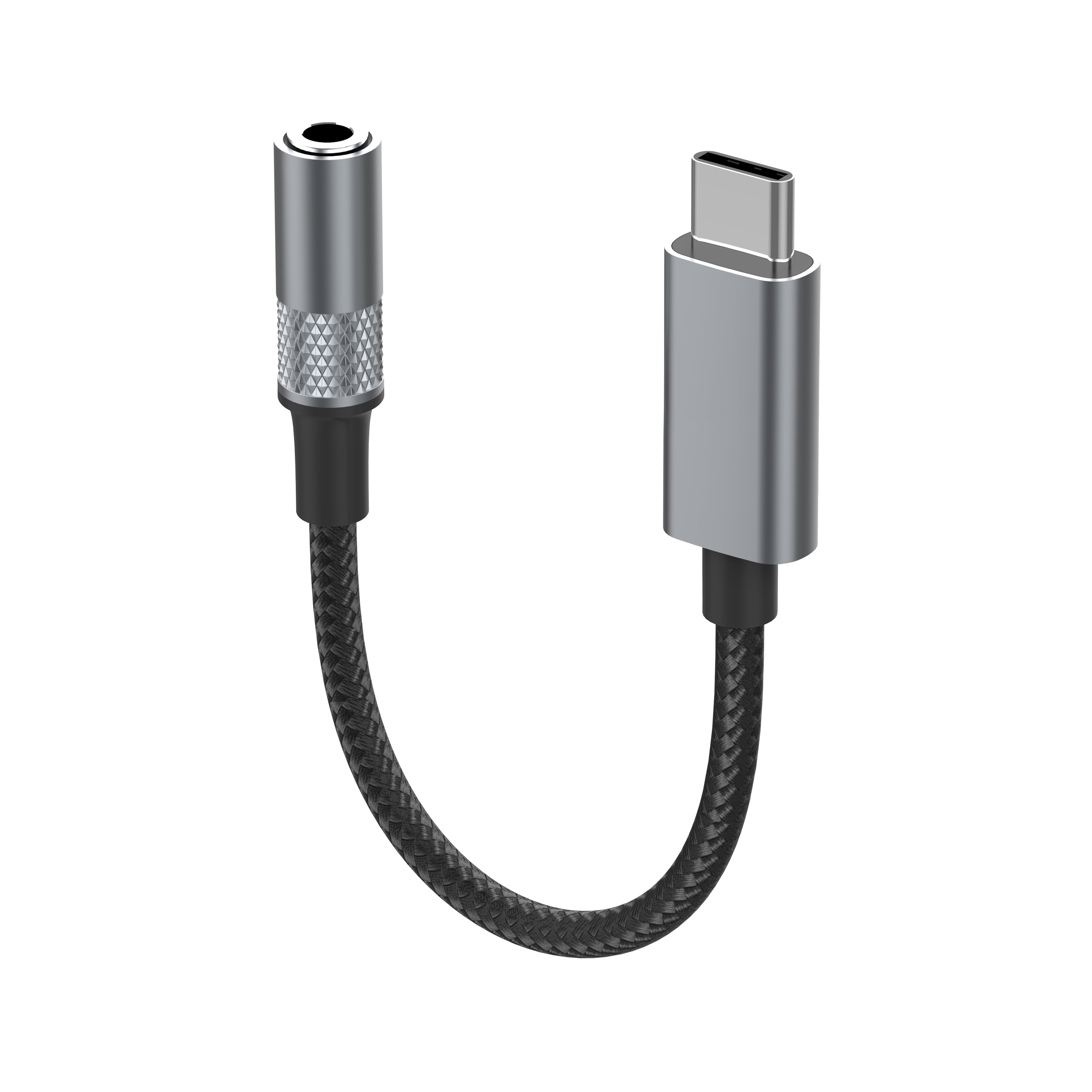Adaptador USB-C a Jack 3.5 mm LDNIO LS-Y80C Audio Hi-Fi para Auriculares