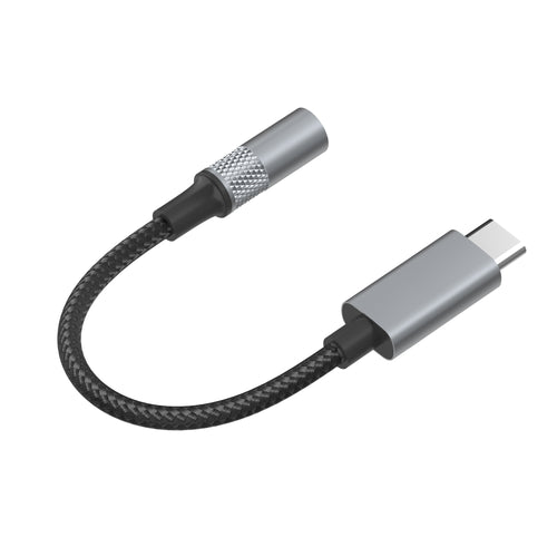 Adaptador USB-C a Jack 3.5 mm LDNIO LS-Y80C Audio Hi-Fi para Auriculares