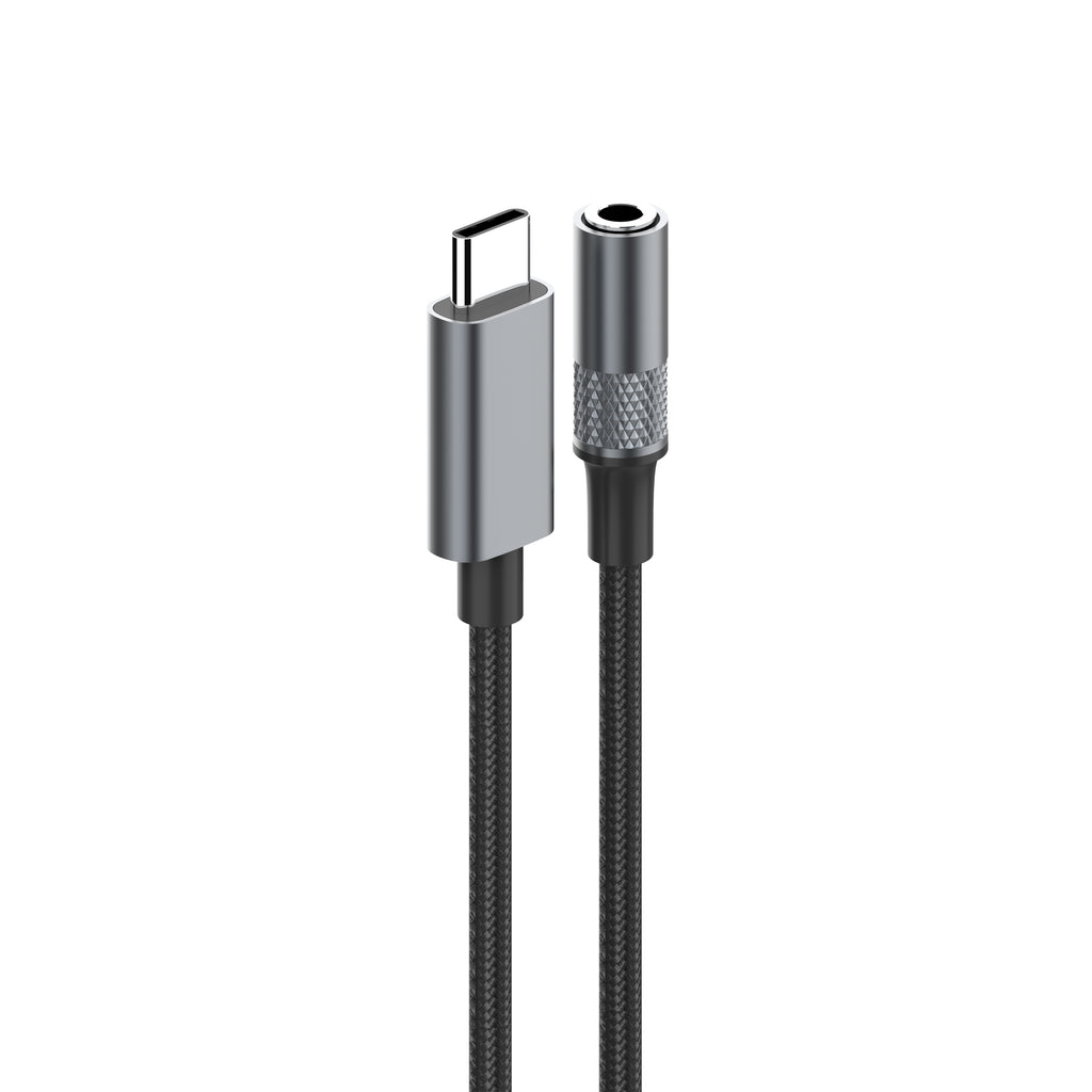 Adaptador USB-C a Jack 3.5 mm LDNIO LS-Y80C Audio Hi-Fi para Auriculares