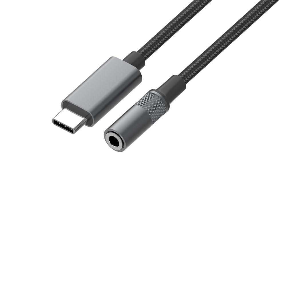 Adaptador USB-C a Jack 3.5 mm LDNIO LS-Y80C Audio Hi-Fi para Auriculares