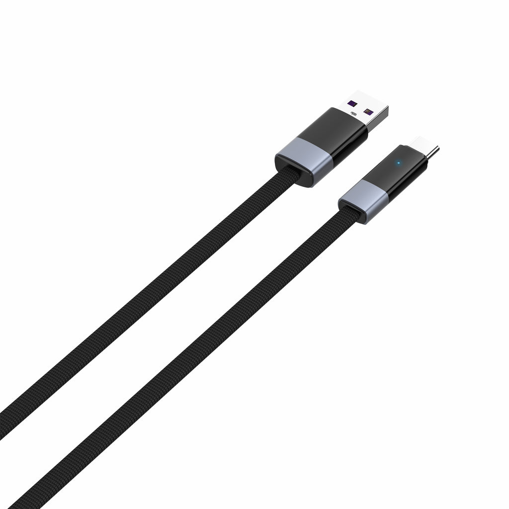 Cable USB-A a USB-C LDNIO LS241Q 100W 1 Metro con Desconexión Automática