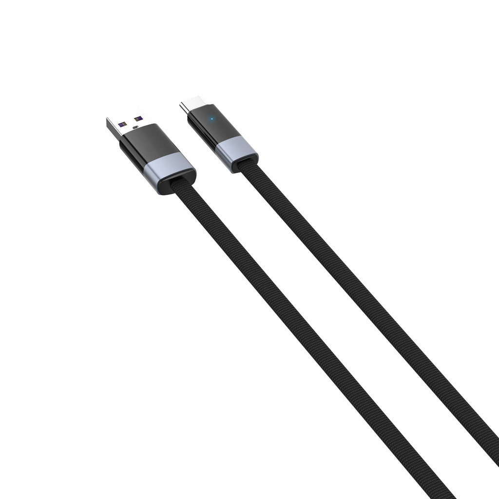 Cable USB-A a USB-C LDNIO LS241Q 100W 1 Metro con Desconexión Automática