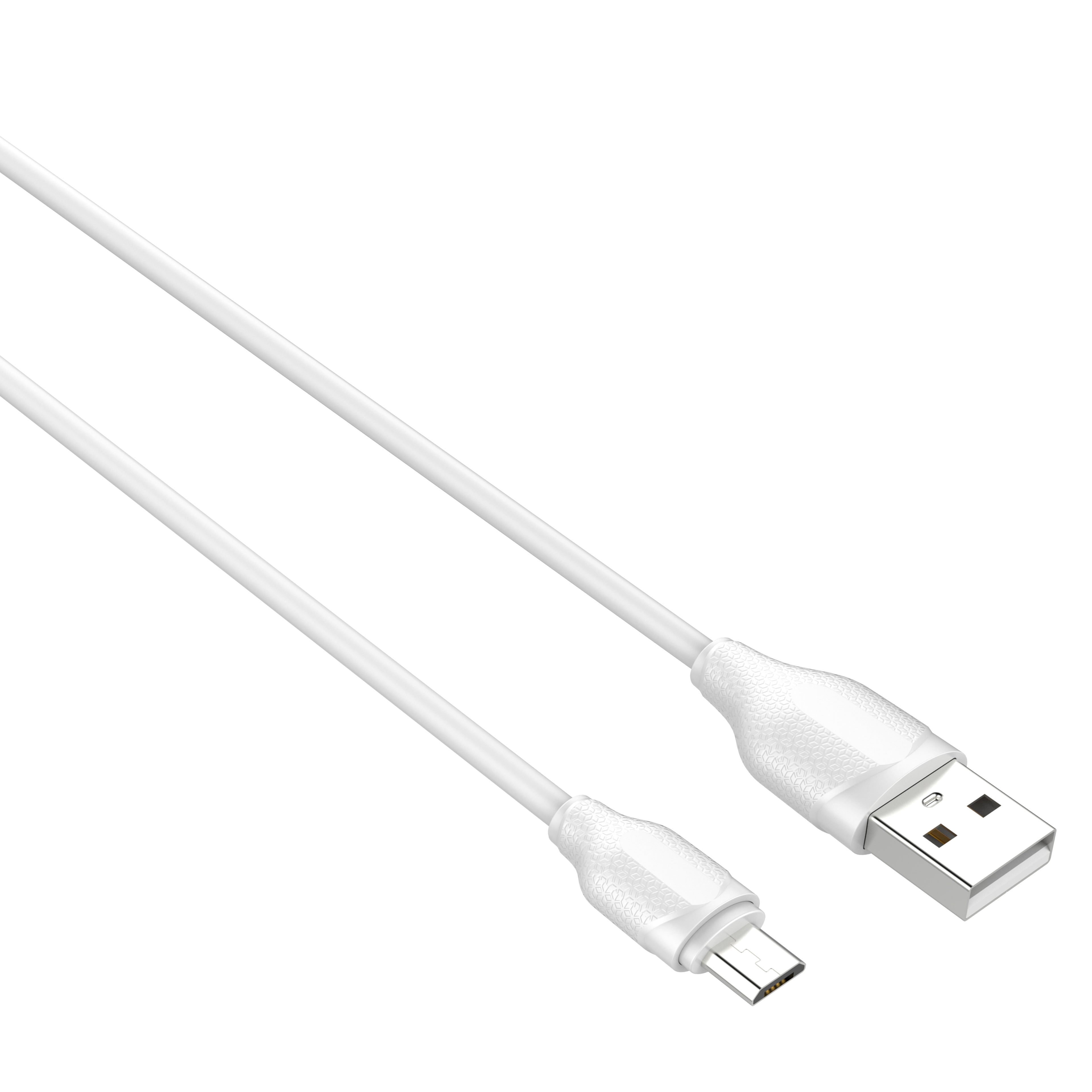 Cable USB-A a Micro USB LDNIO LS371 2.1A 1 Metro Carga y Sincronización