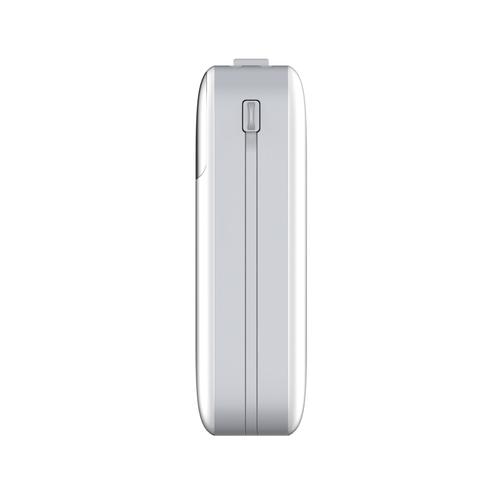 Power Bank LDNIO PQ30 30000mAh con Carga Rápida 22.5W y Cables Integrados