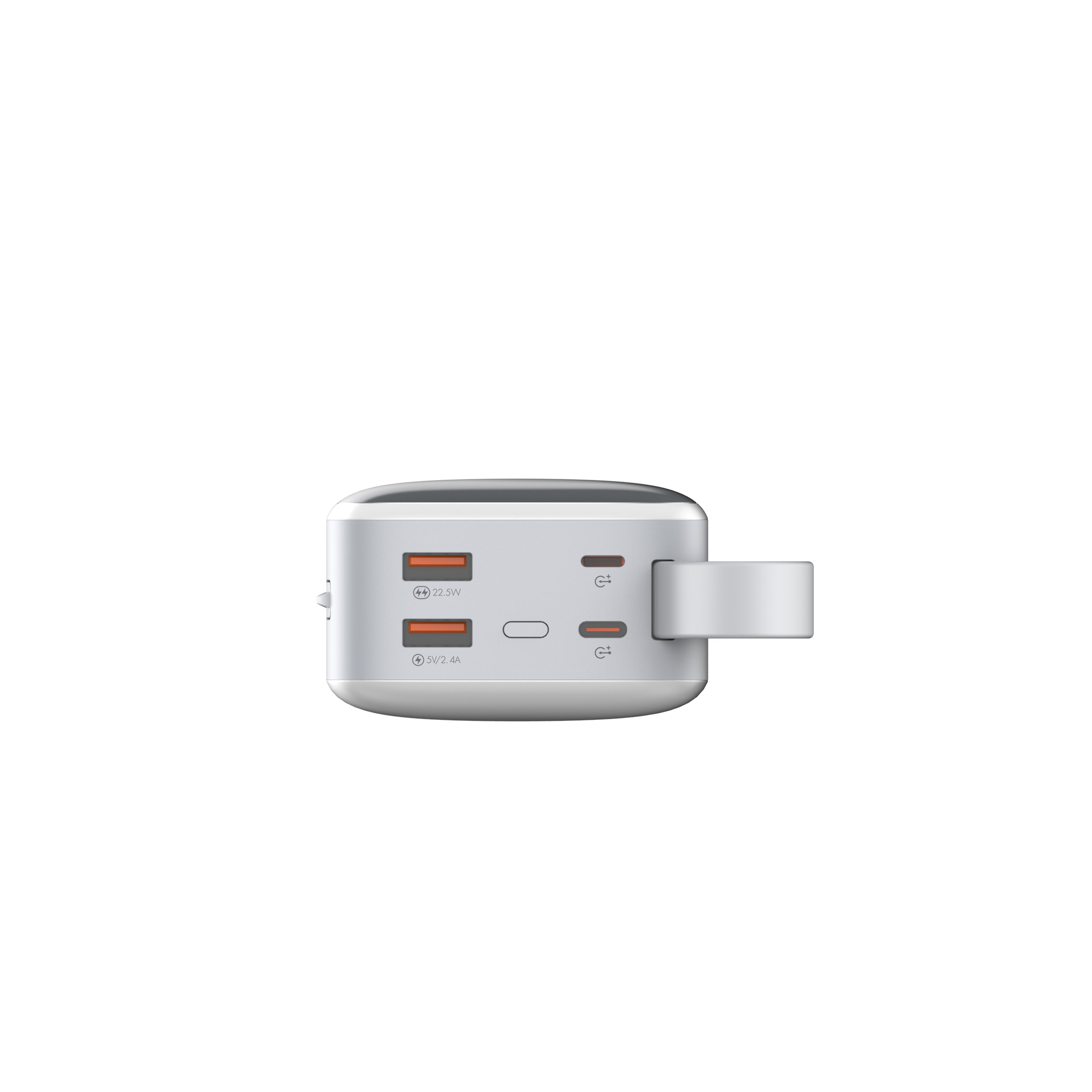 Power Bank LDNIO PQ30 30000mAh con Carga Rápida 22.5W y Cables Integrados