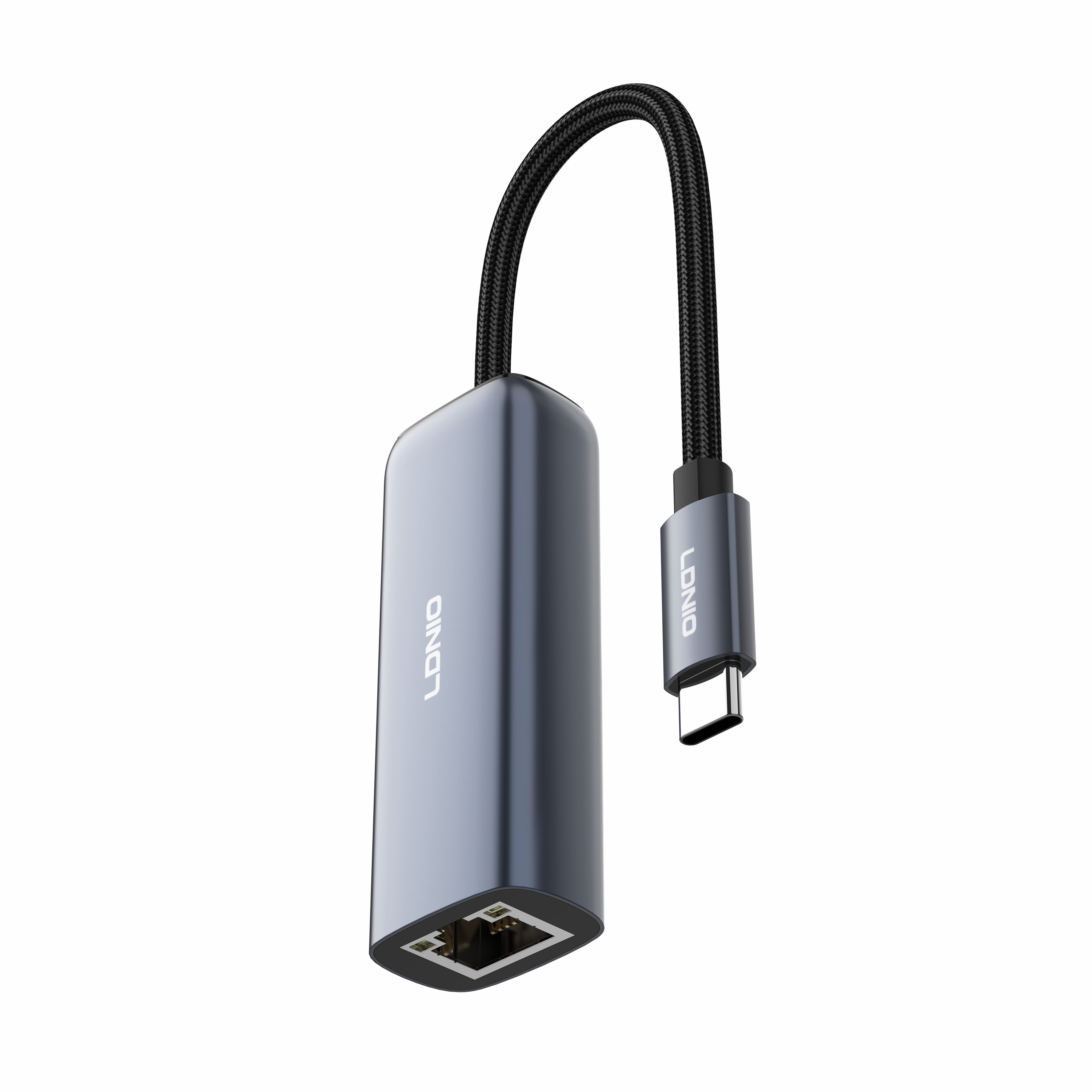 Adaptador USB-C a Ethernet Gigabit LDNIO RJ-01C RJ45 1000Mbps