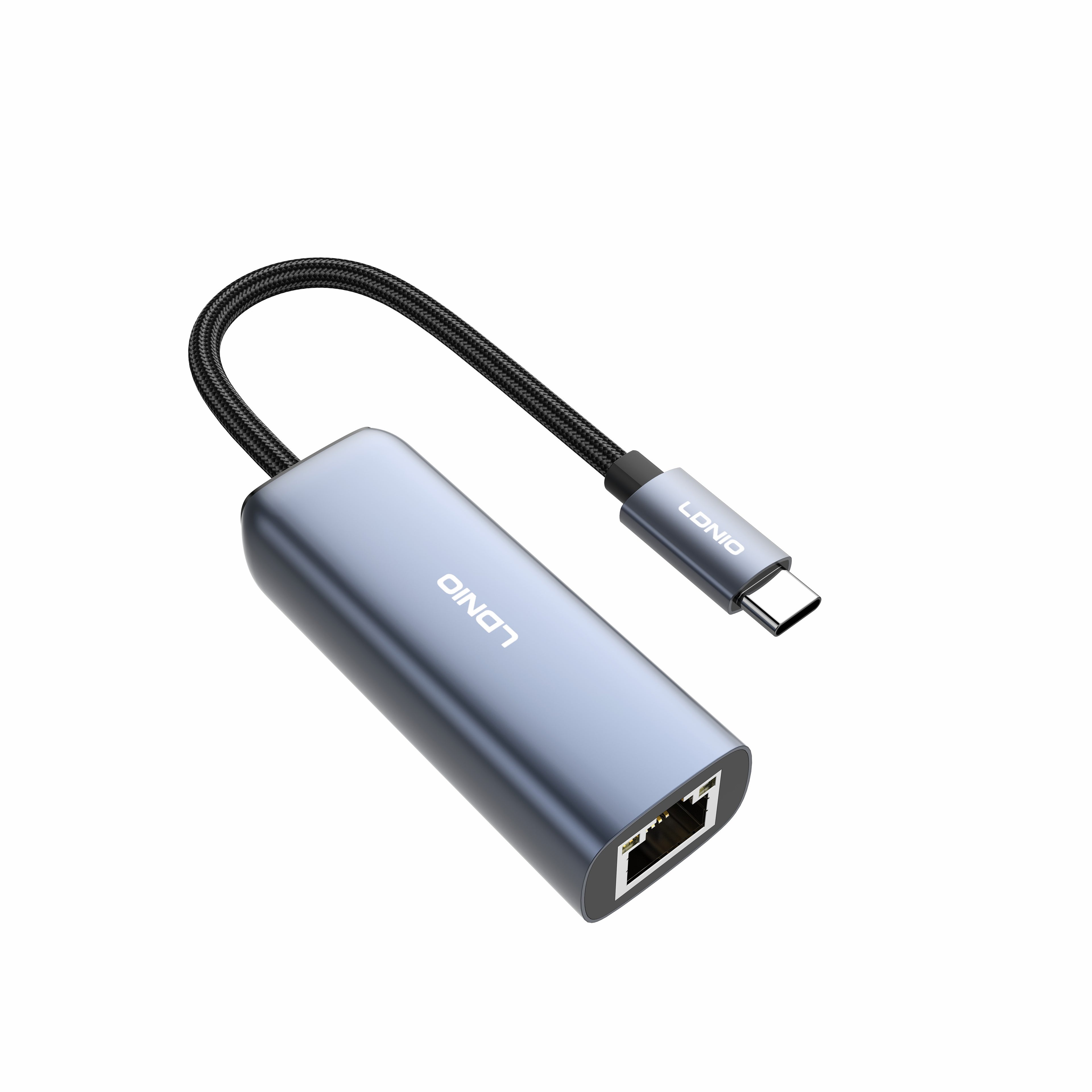 Adaptador USB-C a Ethernet Gigabit LDNIO RJ-01C RJ45 1000Mbps