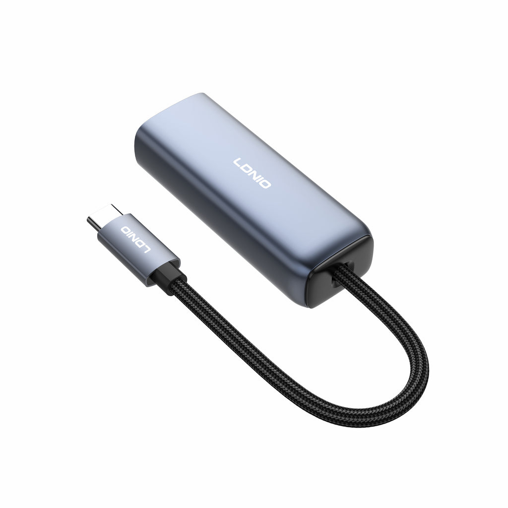 Adaptador USB-C a Ethernet Gigabit LDNIO RJ-01C RJ45 1000Mbps