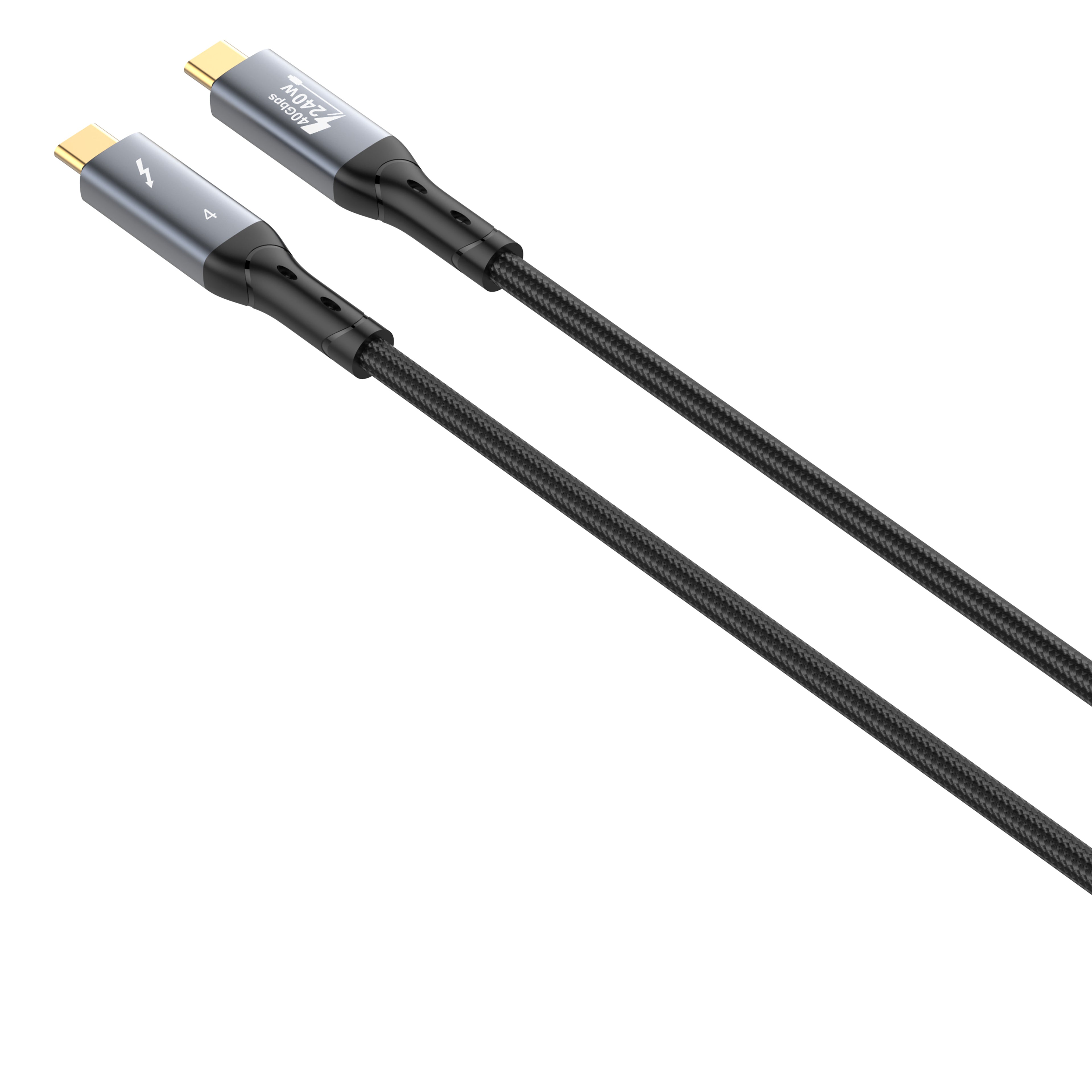 Cable USB-C a USB-C LDNIO TC-10C USB4 240W 50cm Carga Rápida y Transferencia de Datos