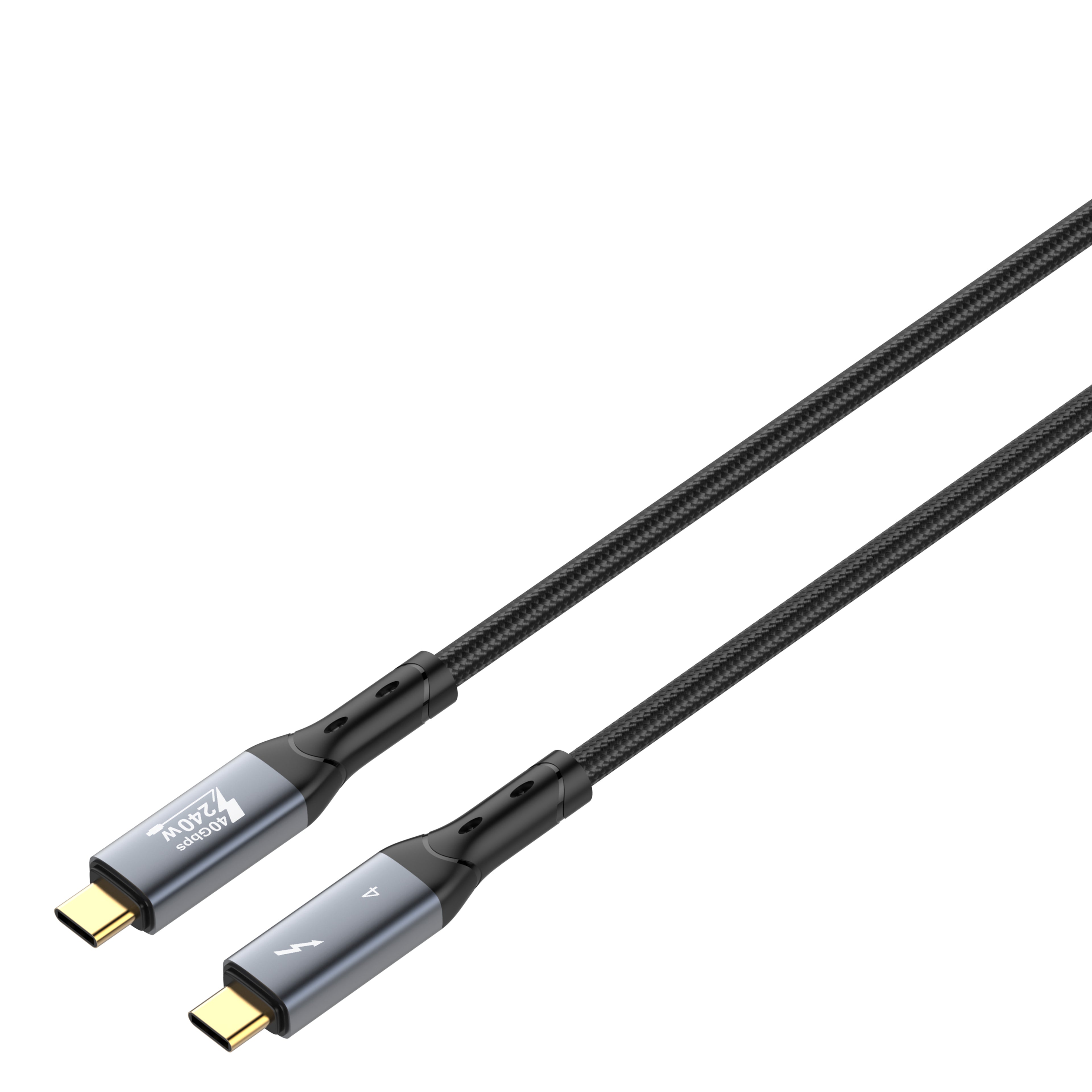Cable USB-C a USB-C LDNIO TC-11C USB4 240W 1 Metro Carga Rápida y Transferencia de Datos