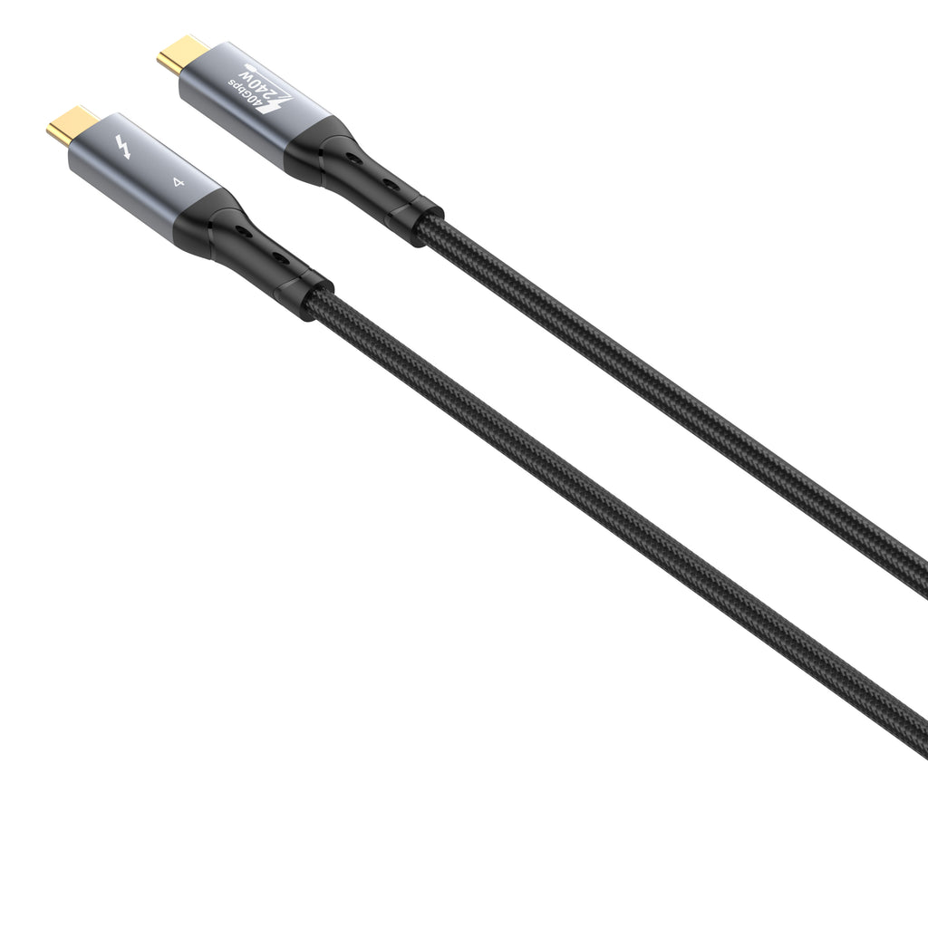 Cable USB-C a USB-C LDNIO TC-11C USB4 240W 1 Metro Carga Rápida y Transferencia de Datos