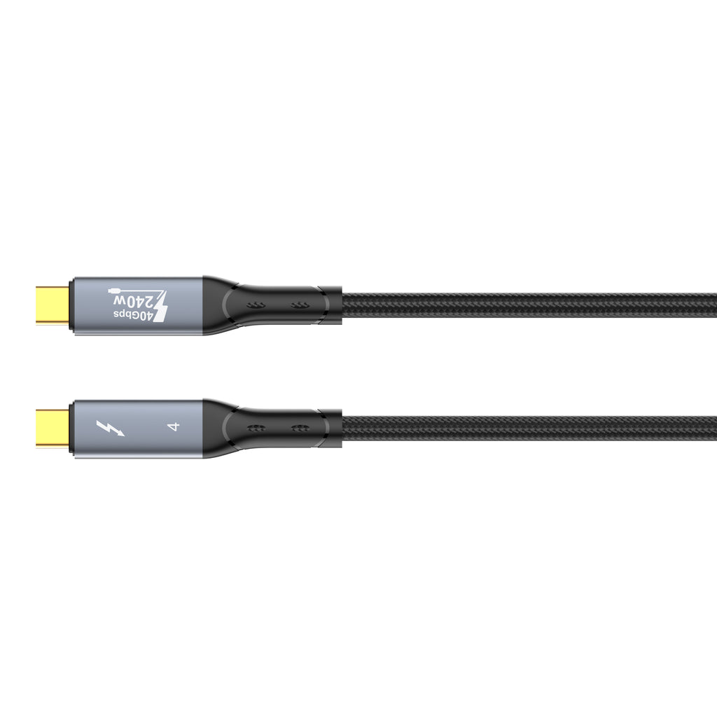 Cable USB-C a USB-C LDNIO TC-11C USB4 240W 1 Metro Carga Rápida y Transferencia de Datos