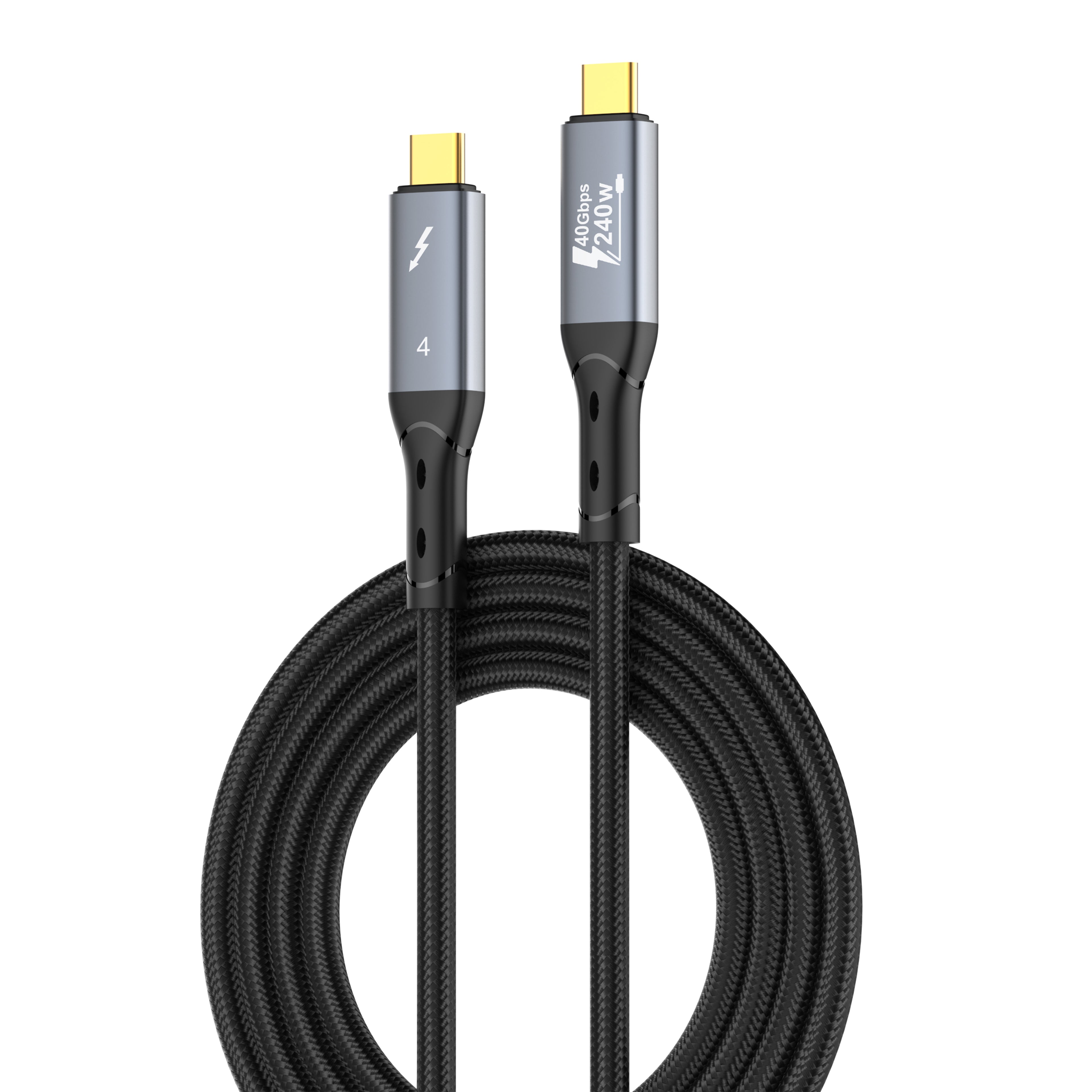 Cable USB-C a USB-C LDNIO TC-11C USB4 240W 1 Metro Carga Rápida y Transferencia de Datos